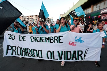 Hasta marzo de 2026, el registro de la Comisión 20 de Diciembre contenía 238 fallecidos y desaparecidos confirmados, además de 205 registros bajo investigación que podrían incluir coincidencias con casos ya documentados. REUTERS/Erick Marciscano