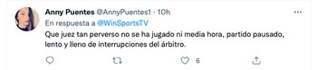 Reacciones partido Millonarios Vs. América de Cali. Captura de pantalla