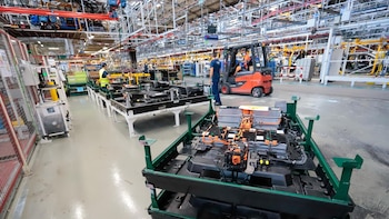 La producción industrial subió un