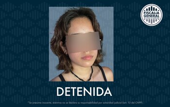 María Teresa "N" fue detenida