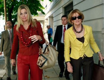 Máxima y su madre, Inés,