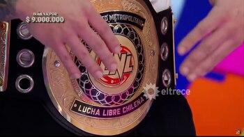 El cinturón de campeón de