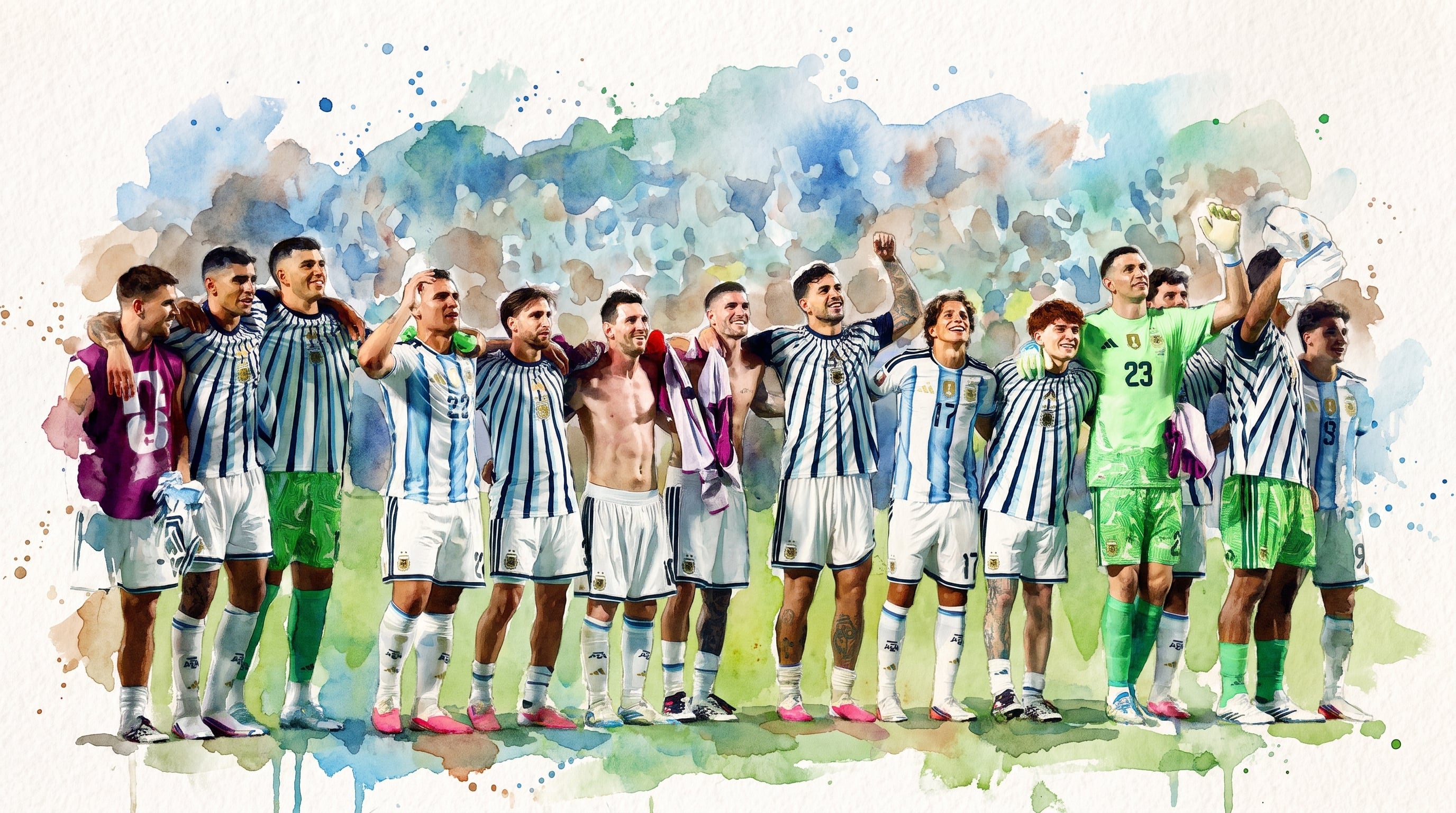 Argentina festejó con sufrimiento frente a Suiza y ahora se viene Inglaterra (Imagen Ilustrativa Infobae)