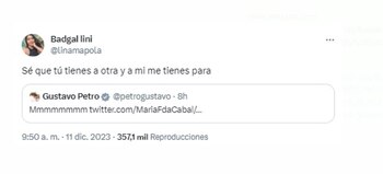 Presidente Petro fue objeto de