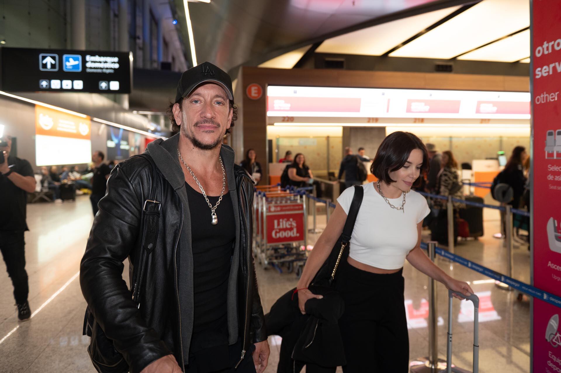 De buen humor y felices, se vio a la reciente pareja de Nico Vázquez y Dai Fernández a pocas semanas de oficializar su romance tras las respectivas separaciones de Gimena Accardi y Gonzalo Gerber