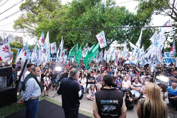 Máximo Kirchner se mostró este