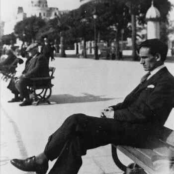 César Vallejo en Niza (Francia),