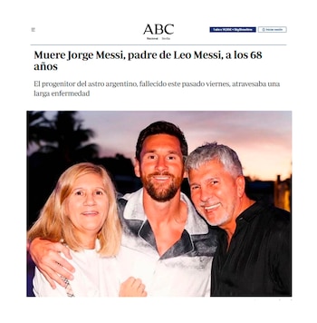 Portadas medios Jorge Messi