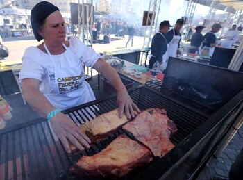 Concurso de barbacoa y un