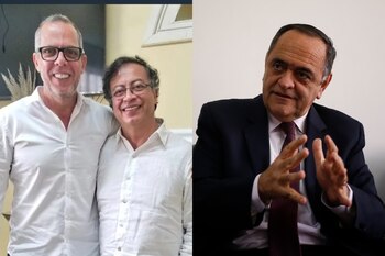 Alfredo Saade, Gustavo Petro y