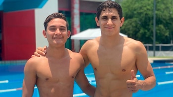 Diego Balleza Isaias y Kevin