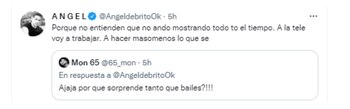 Furor en las redes por un video de Ángel De Brito bailando