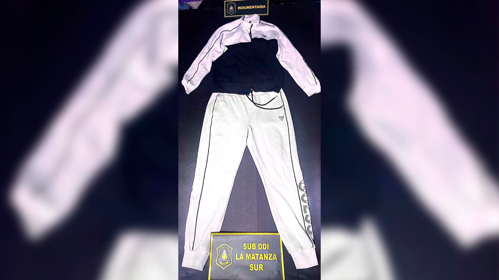 El equipo completo de gimnasia incautado en el aguantadero