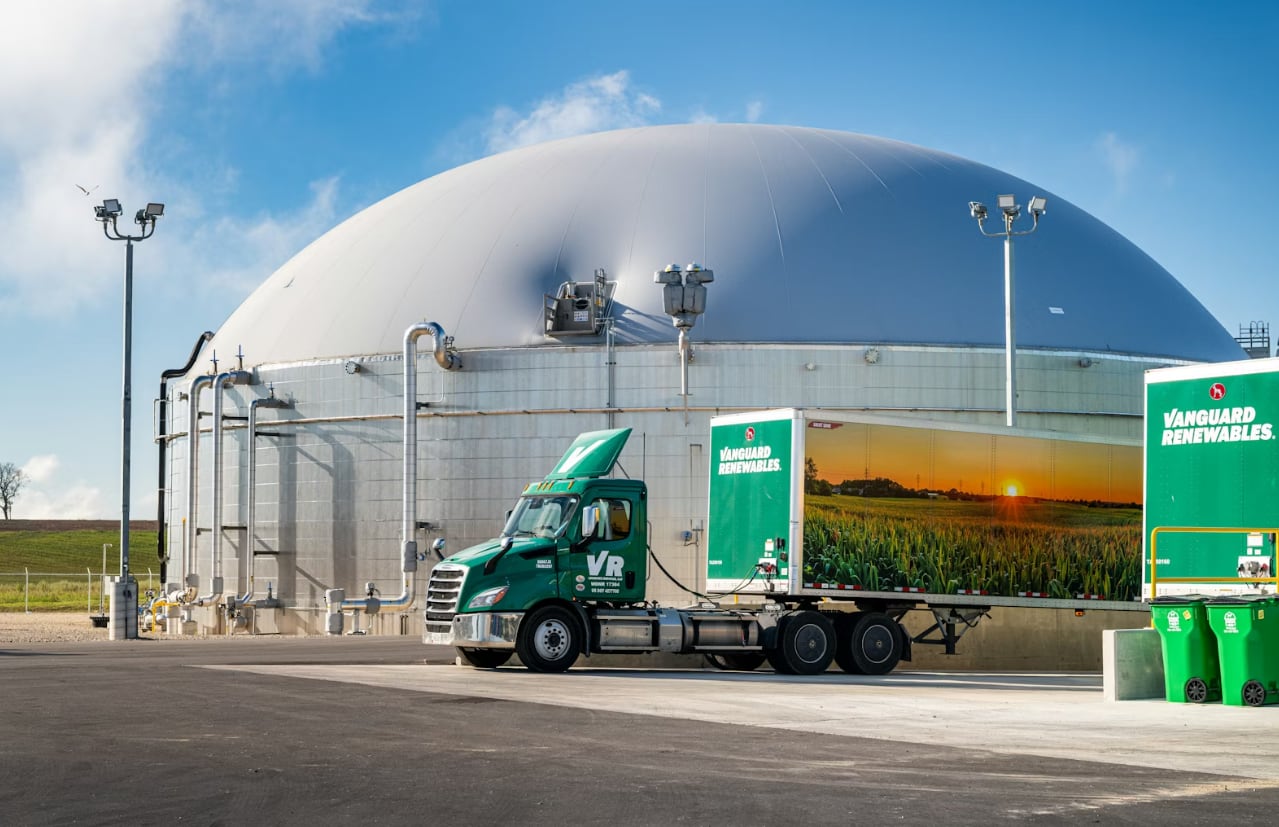 La firma amplía su presencia en el mercado estadounidense con decenas de instalaciones que procesan desechos agroindustriales (Vanguard Renewables)