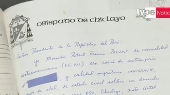 Revelan documento con el que el papa León XIV solicitó la nacionalidad peruana en 2015.