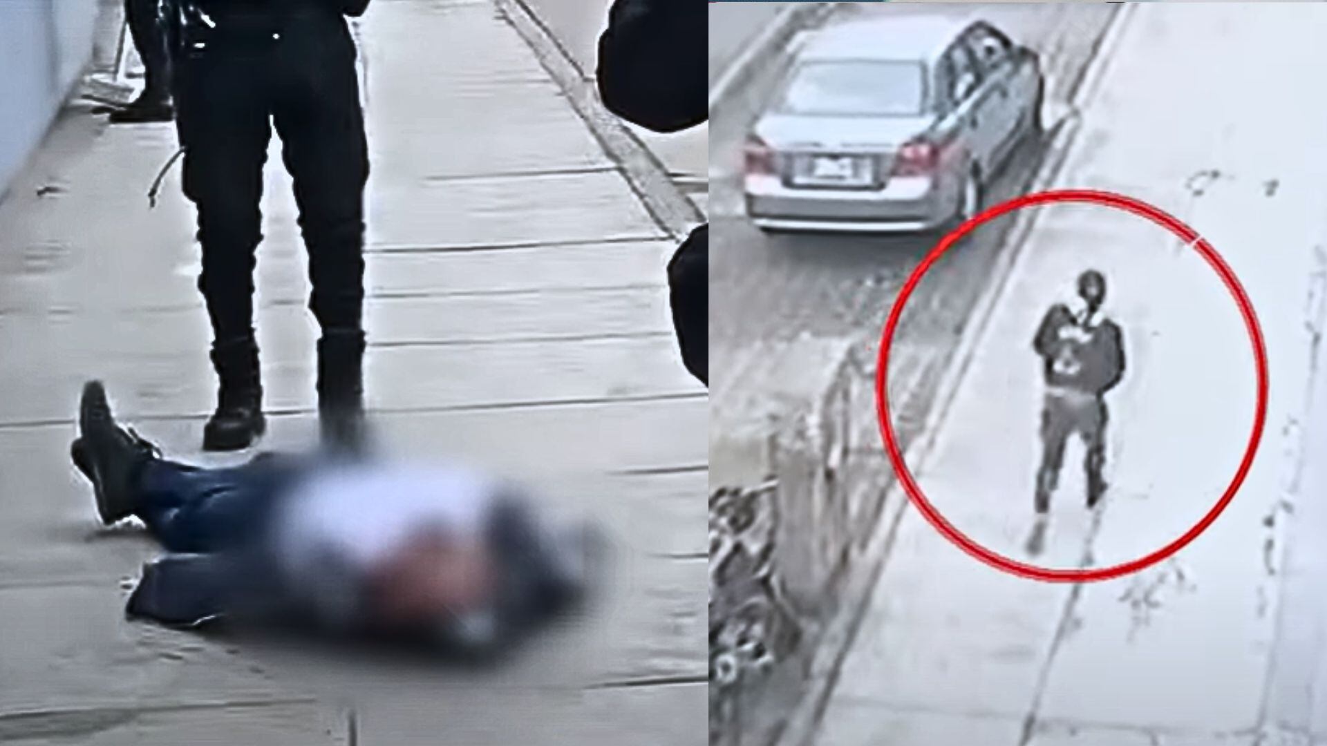 En el distrito de Santa Anita, un hombre con denuncias por estafa fue asesinado frente a un conocido centro comercial. El hecho ocurrió frente a varios testigos que corrieron en busca de refugio | Foto captura: PNP