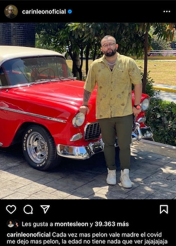 Carin León tiene un carro