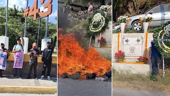 Normalistas marcharon en Chilpancingo por