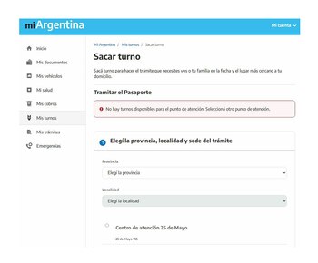 En Capital Federal no hay