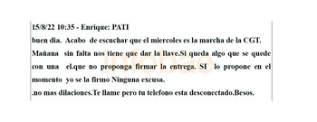 José Enrique del Río insistiendo