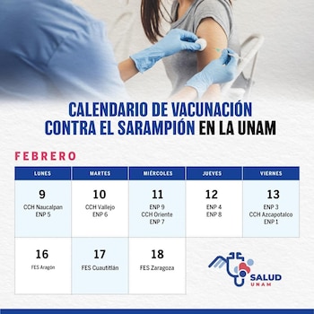 Este es el calendario de