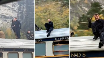 Sentado sobre el techo de