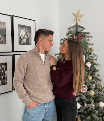 Postal navideña de Giuliano e