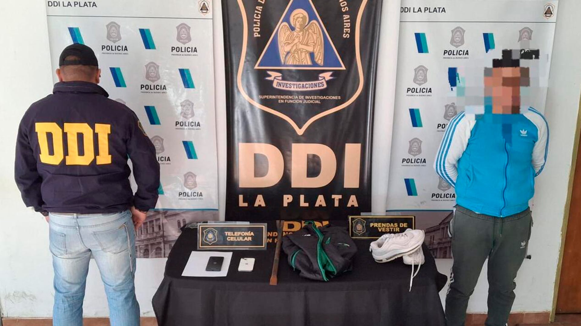José David Caballero Jara, el sospechoso bajo arresto