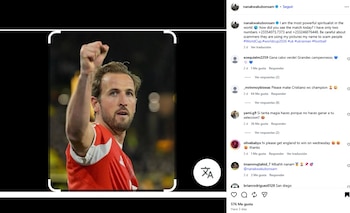El curandero ghanés afirmó que le hizo un rezo al delantero inglés Harry Kane para que no anotara en el duelo entre Ghana e Inglaterra, que quedó empatado sin goles - crédito @nanakwakubonsam/IG