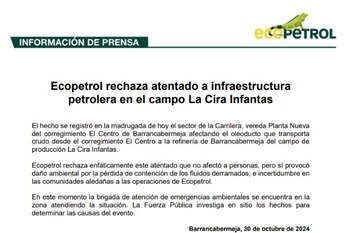 La compañía rechazó este tipo