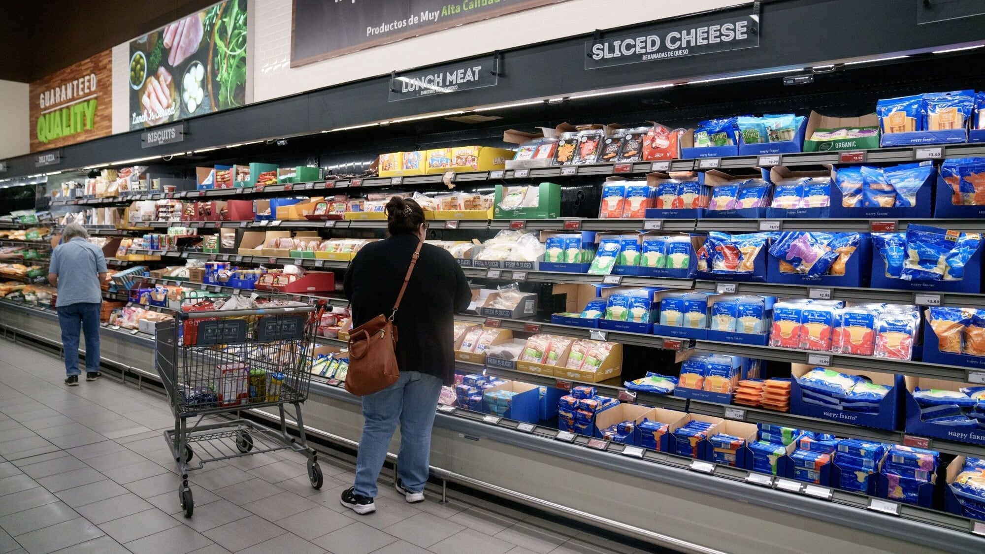 Un supermercado en Alhambra, California. (Bloomberg)