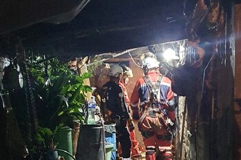 La tierra encima de Martín