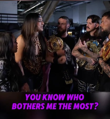 Roxanne Pérez propuso una lucha 3 vs 3 que incluye a Raquel Rodríguez y un posible choque con Lola Vice. (Instagram / WWE Español)