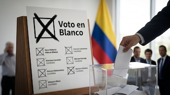 Voto en blanco - Colombia