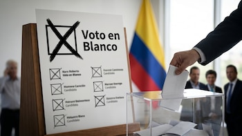 El voto en blanco superó a nueve de los trece candidatos en las presidenciales de Colombia