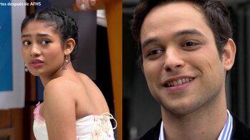 Cristóbal llegó a la premiación