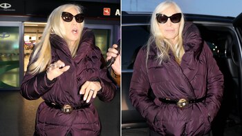 La presentadora regresó al país