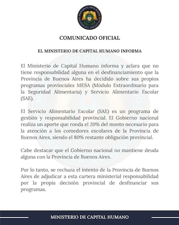 El texto se desentiende de las decisiones que podría llegar a tomar el Gobierno provincial