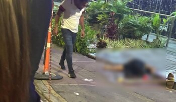 La víctima recibió un disparo