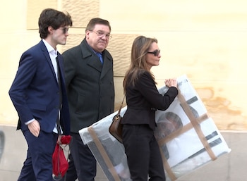 Ángela Rodrigo, mujer de Fernando