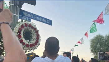 "Vicente Fernández" se encuentra contigua