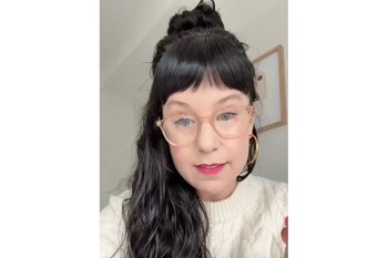 Rebecca Luna compartió su proceso con la enfermedad durante un año. (Captura de video)