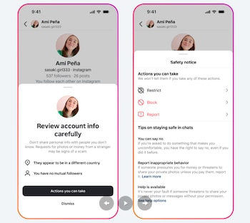 Instagram avisará cuando un usuario
