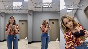La reacción de Allisson Valdez tras salir de Colombia antes del terremoto de 7,4 provocó controversia y críticas en redes sociales, luego de que compartiera su testimonio en un video ahora eliminado -crédito allissonvaldez14 / TikTok