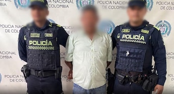 La marihuana estaba oculta en un paquete de galletas que el detenido llevaba a las carceletas de Malambo, en el área metropolitana de Barranquilla - créditi Policía