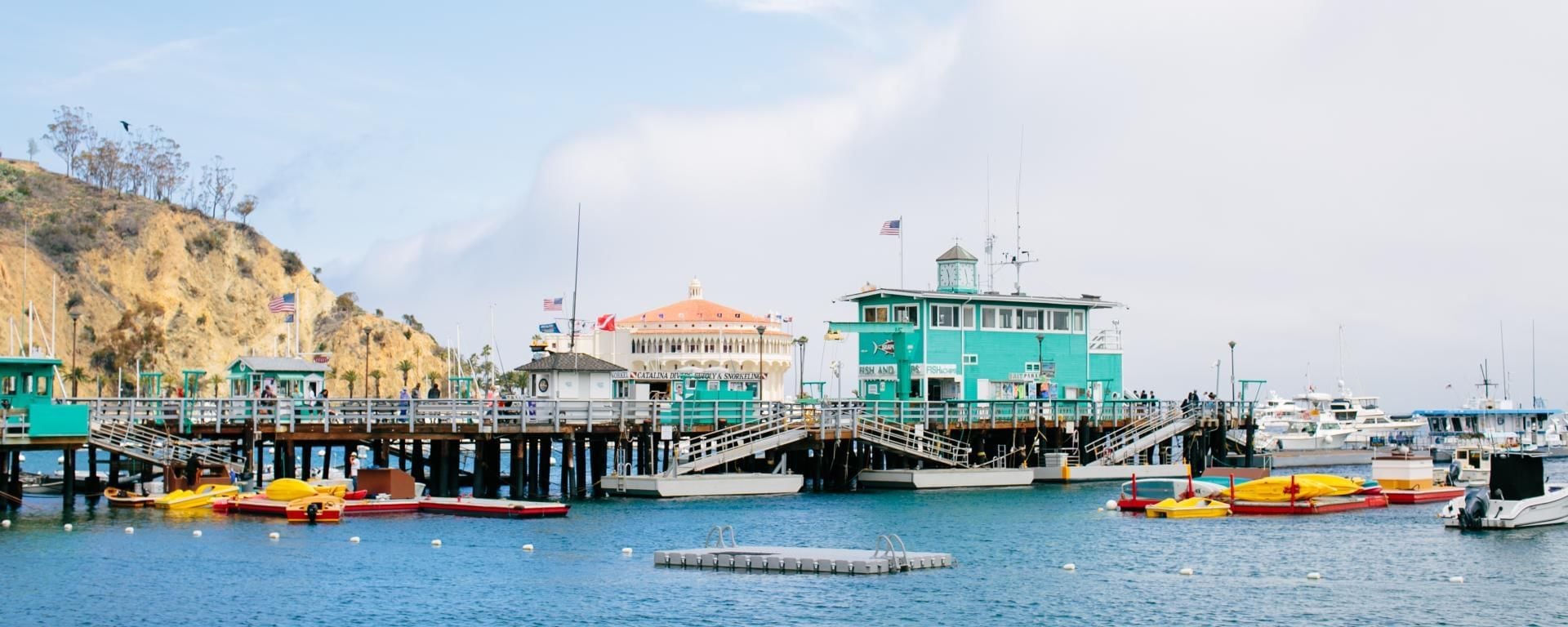 La isla Catalina se ubica a unos 35 kilómetros de la costa de Los Ángeles (Foto: visitcatalinaisland.com)