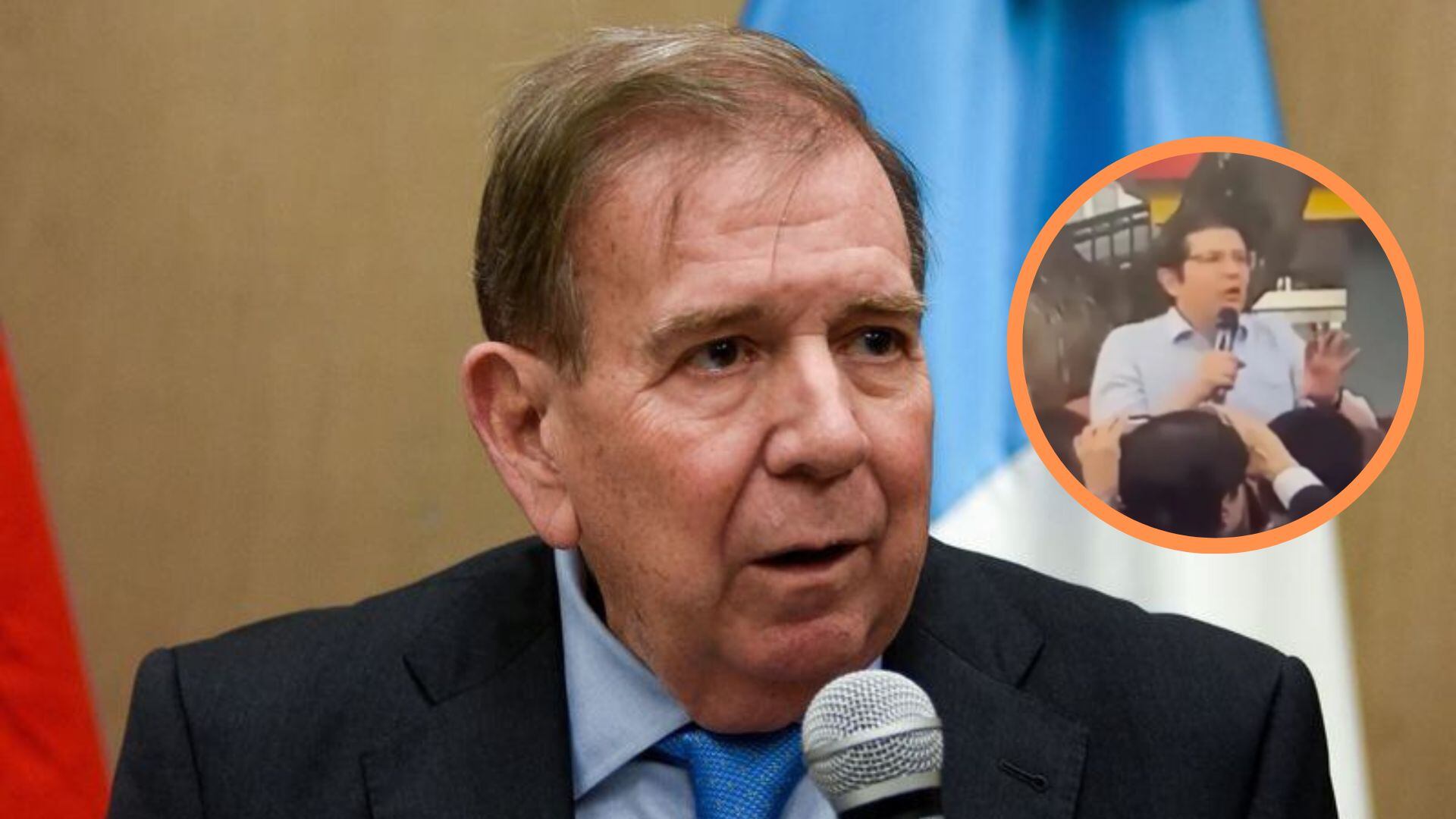 Edmundo González, líder opositor de Venezuela y Miguel Uribe Turbay - Cristiana Chiquin/REUTERS/Redes sociales