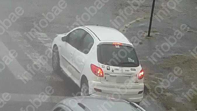 El Peugeot 207 empleado en el asalto
