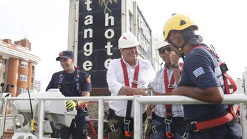 El camión fue probado por