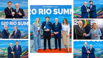 Lula da Silva se fotografió